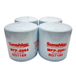 Oil Filter For Isuzu NPR HD NQR NRR 4HK1 4HE1 1998-2024 (PACK OF FOUR)